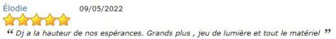 AVIS PRESTATION DJ STANCAMAX