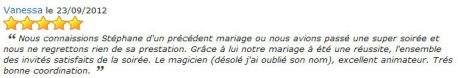 AVIS PRESTATION DJ STANCAMAX