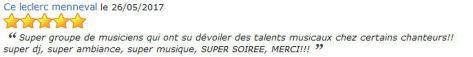 AVIS PRESTATION DJ STANCAMAX